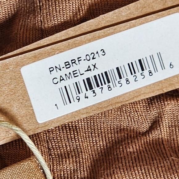 2pcs SKIMS SLEEP BRIEF/ CAMEL/4X/NWT - Picture 10 of 15